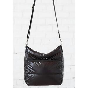 NEW PRETTY SIMPLE women's haven hobo crossbody bag in brown